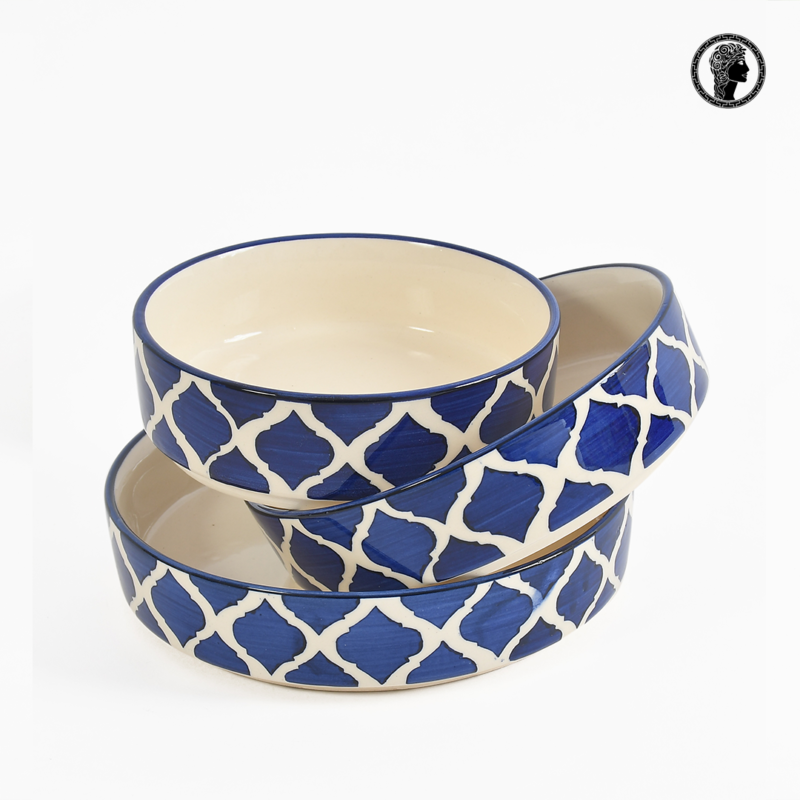 Designer Blue Ceramic Bowls 2.JPG